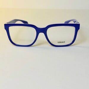 Versace Mod 3377-U 5450 Eyeglasses Blue New Authentic